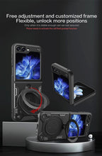 Заредете изображение във визуализатора на галерията – Ring Armor Case for Samsung Galaxy Z Flip 5 Purple
