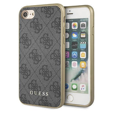 Заредете изображение във визуализатора на галерията – Guess GUHCI8G4GG iPhone 7/8/SE 2020 / SE 2022 szary/grey hard case 4G Collection - TopMag
