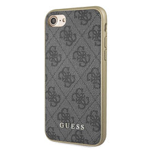 Заредете изображение във визуализатора на галерията – Guess GUHCI8G4GG iPhone 7/8/SE 2020 / SE 2022 szary/grey hard case 4G Collection - TopMag
