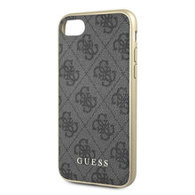 Заредете изображение във визуализатора на галерията – Guess GUHCI8G4GG iPhone 7/8/SE 2020 / SE 2022 szary/grey hard case 4G Collection - TopMag
