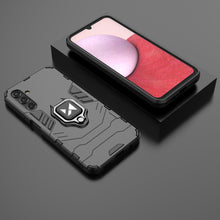 Заредете изображение във визуализатора на галерията – Wozinsky Ring Armor case for Samsung Galaxy A14 armored cover magnetic holder ring black
