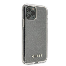 Заредете изображение във визуализатора на галерията – Guess GUHCN58PCGLSI iPhone 11 Pro srebrny/silver hard case Glitter - TopMag
