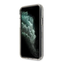 Заредете изображение във визуализатора на галерията – Guess GUHCN58PCGLSI iPhone 11 Pro srebrny/silver hard case Glitter - TopMag
