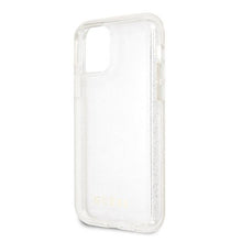 Заредете изображение във визуализатора на галерията – Guess GUHCN65PCGLSI iPhone 11 Pro Max srebrny/silver hard case Glitter - TopMag
