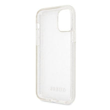 Заредете изображение във визуализатора на галерията – Guess GUHCN65PCGLSI iPhone 11 Pro Max srebrny/silver hard case Glitter - TopMag
