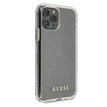 Заредете изображение във визуализатора на галерията – Guess GUHCN65PCGLSI iPhone 11 Pro Max srebrny/silver hard case Glitter - TopMag
