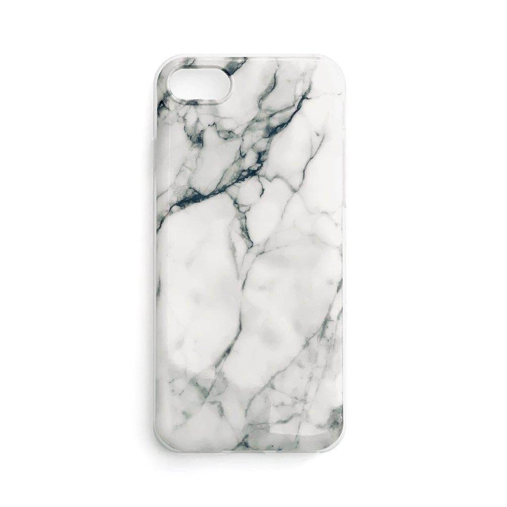 Wozinsky Marble TPU case cover for Xiaomi Mi Note 10 Lite white - TopMag