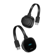Заредете изображение във визуализатора на галерията – Baseus Meteorite Shimmer wireless display adapter WiFi - HDMI black (CATPQ-A01) - TopMag
