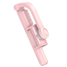 Заредете изображение във визуализатора на галерията – Baseus selfie stick telescopic retractable selfie stick tripod with bluetooth remote control pink (SULH-04) - TopMag
