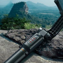 Заредете изображение във визуализатора на галерията – Baseus gimbal single-axis selfie stick telescopic extendable selfie stick tripod with bluetooth remote control black (SULH-01) - TopMag
