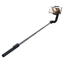 Заредете изображение във визуализатора на галерията – Baseus gimbal single-axis selfie stick telescopic extendable selfie stick tripod with bluetooth remote control black (SULH-01) - TopMag
