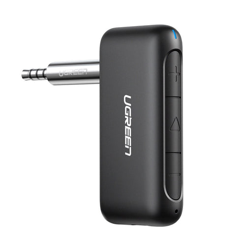 Ugreen Bluetooth 5.0 audio receiver AUX mini jack for car black (70303) - TopMag