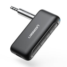 Заредете изображение във визуализатора на галерията – Ugreen Bluetooth 5.0 audio receiver AUX mini jack for car black (70303) - TopMag
