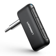 Заредете изображение във визуализатора на галерията – Ugreen Bluetooth 5.0 audio receiver AUX mini jack for car black (70303) - TopMag
