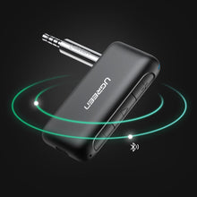 Заредете изображение във визуализатора на галерията – Ugreen Bluetooth 5.0 audio receiver AUX mini jack for car black (70303) - TopMag
