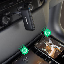 Заредете изображение във визуализатора на галерията – Ugreen Bluetooth 5.0 audio receiver AUX mini jack for car black (70303) - TopMag
