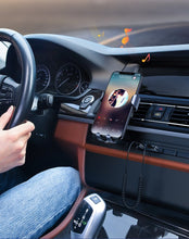 Заредете изображение във визуализатора на галерията – Ugreen Bluetooth 5.0 audio receiver cable USB AUX audio jack adapter black (70601 CM309) - TopMag
