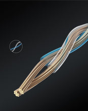 Заредете изображение във визуализатора на галерията – Ugreen Flat Cable Internet Network Cable Ethernet Patchcord RJ45 Cat 6 UTP 1000Mbps 5m Black (NW101 50187) - TopMag
