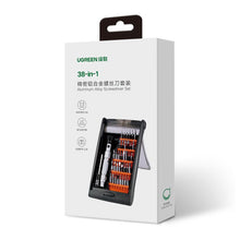 Заредете изображение във визуализатора на галерията – Ugreen 38 in 1 service screwdriver pentalobe bits screwdriver set (80459 CM372) - TopMag
