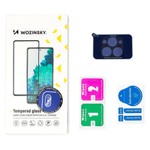 Заредете изображение във визуализатора на галерията – Wozinsky Full Camera Glass 9H tempered glass for the entire camera iPhone 13 / 14
