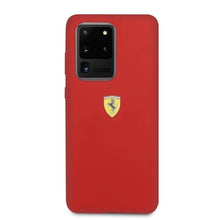 Заредете изображение във визуализатора на галерията – Ferrari Hardcase FESSIHCS69RE S20 Ultra G988 czerwony/red Silicone - TopMag
