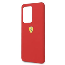 Заредете изображение във визуализатора на галерията – Ferrari Hardcase FESSIHCS69RE S20 Ultra G988 czerwony/red Silicone - TopMag
