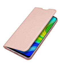 Заредете изображение във визуализатора на галерията – DUX DUCIS Skin Pro Bookcase type case for Xiaomi Redmi 10X 4G / Xiaomi Redmi Note 9 pink - TopMag
