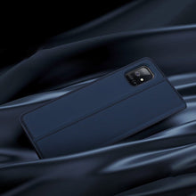 Заредете изображение във визуализатора на галерията – DUX DUCIS Skin Pro Bookcase type case for Samsung Galaxy A71 5G blue - TopMag
