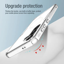Заредете изображение във визуализатора на галерията – Nillkin Nature Pro armored case with a magnetic ring for Samsung Galaxy S24 - white
