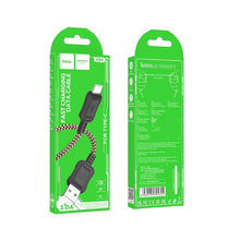 Заредете изображение във визуализатора на галерията – HOCO cable USB to Micro 2,4A Leader X94 gold
