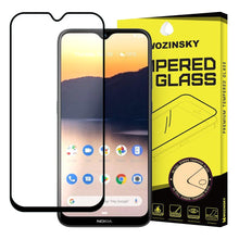 Заредете изображение във визуализатора на галерията – Wozinsky Tempered Glass Full Glue Super Tough Screen Protector Full Coveraged with Frame Case Friendly for Nokia 2.3 black
