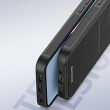 Заредете изображение във визуализатора на галерията – 3in1 Wallet Case with Stand for iPhone 15 MagSafe RFID Blocking Dux Ducis Rafi Mag - Black
