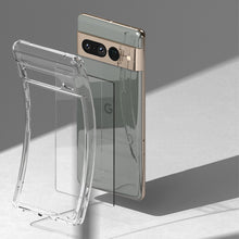 Заредете изображение във визуализатора на галерията – Ringke Fusion case for Google Pixel 7 Pro armored cover transparent
