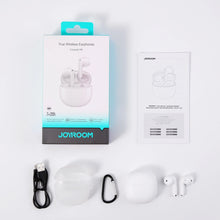 Заредете изображение във визуализатора на галерията – TWS Joyroom Funpods Series JR-FB1 Bluetooth 5.3 wireless headphones - white
