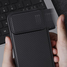 Заредете изображение във визуализатора на галерията – Nillkin CamShield S Case for iPhone 14 Pro Max armored cover camera cover green

