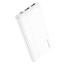 Заредете изображение във визуализатора на галерията – Borofone Power Bank 10000mAh BJ24 - 2xUSB - white

