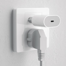Заредете изображение във визуализатора на галерията – Dudao A8SEU PD 20W EU Plug USB-C Charger White
