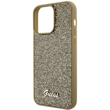 Заредете изображение във визуализатора на галерията – Original Case GUESS Disco Metal Script hardcase GUHCP15XPMSDGSD for Iphone 15 Pro Max gold
