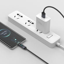 Заредете изображение във визуализатора на галерията – USB C - USB A cable 66W 1.2m with LED display Joyroom S-AC066A16 - black
