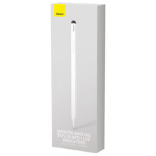 Заредете изображение във визуализатора на галерията – Baseus Smooth Writing Active Stylus Pen for iPad / iPad Pro / iPad Air with Cap for Capacitive screens white (SXBC040002)
