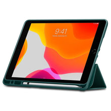Заредете изображение във визуализатора на галерията – SPIGEN URBAN FIT IPAD 7/8/9 10.2 2019/2020/2021 MIDNIGHT GREEN - TopMag
