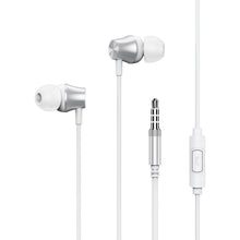 Заредете изображение във визуализатора на галерията – Remax in-ear earphone mini jack 3,5 mm headset with remote control silver - TopMag
