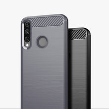 Заредете изображение във визуализатора на галерията – Carbon Case Flexible Cover TPU Case for Huawei Y6p black - TopMag
