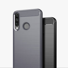 Заредете изображение във визуализатора на галерията – Carbon Case Flexible Cover TPU Case for Huawei Y6p blue - TopMag
