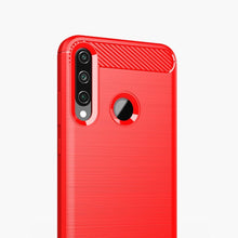 Заредете изображение във визуализатора на галерията – Carbon Case Flexible Cover TPU Case for Huawei Y6p blue - TopMag
