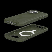 Заредете изображение във визуализатора на галерията – UAG Essential Armor Magsafe - protective case for iPhone 15 Pro Max (olive)
