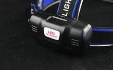 Заредете изображение във визуализатора на галерията – T6 Headlamp with contactless switch LED Zoom black - TopMag
