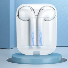 Заредете изображение във визуализатора на галерията – WK Design mini wireless earphone Bluetooth TWS white (T3 white) - TopMag
