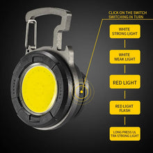Заредете изображение във визуализатора на галерията – Mini flashlight LED keychain YT877 Type C
