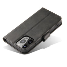 Заредете изображение във визуализатора на галерията – Magnet Case for Samsung S24 with flap and wallet - black
